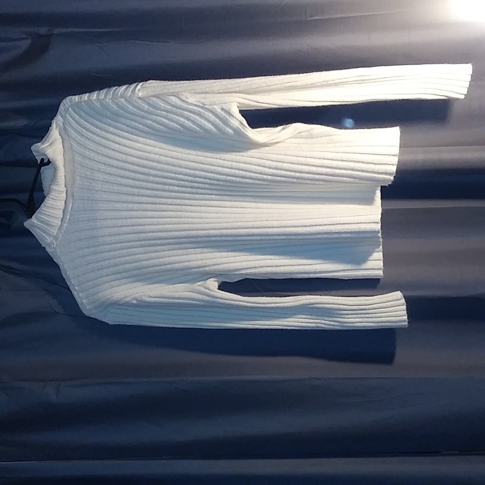 Cream turtle neck sweater